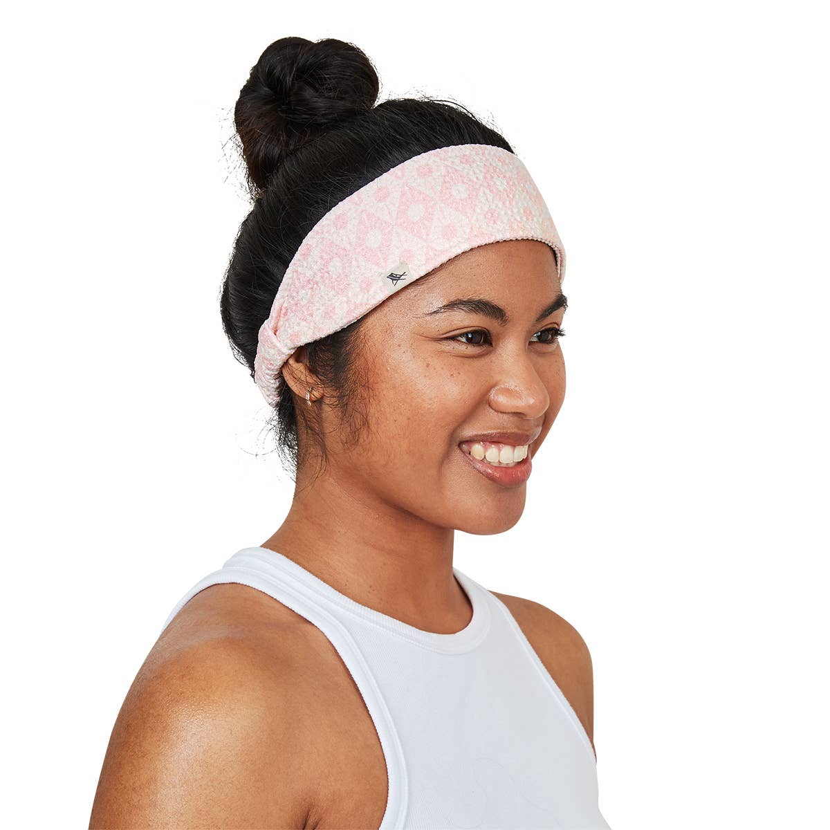 Until Pty Ltd - Wholesale Spa headband - Dock & Bay Waffle SPA Head Band 100% Recycled Diamond Pink3