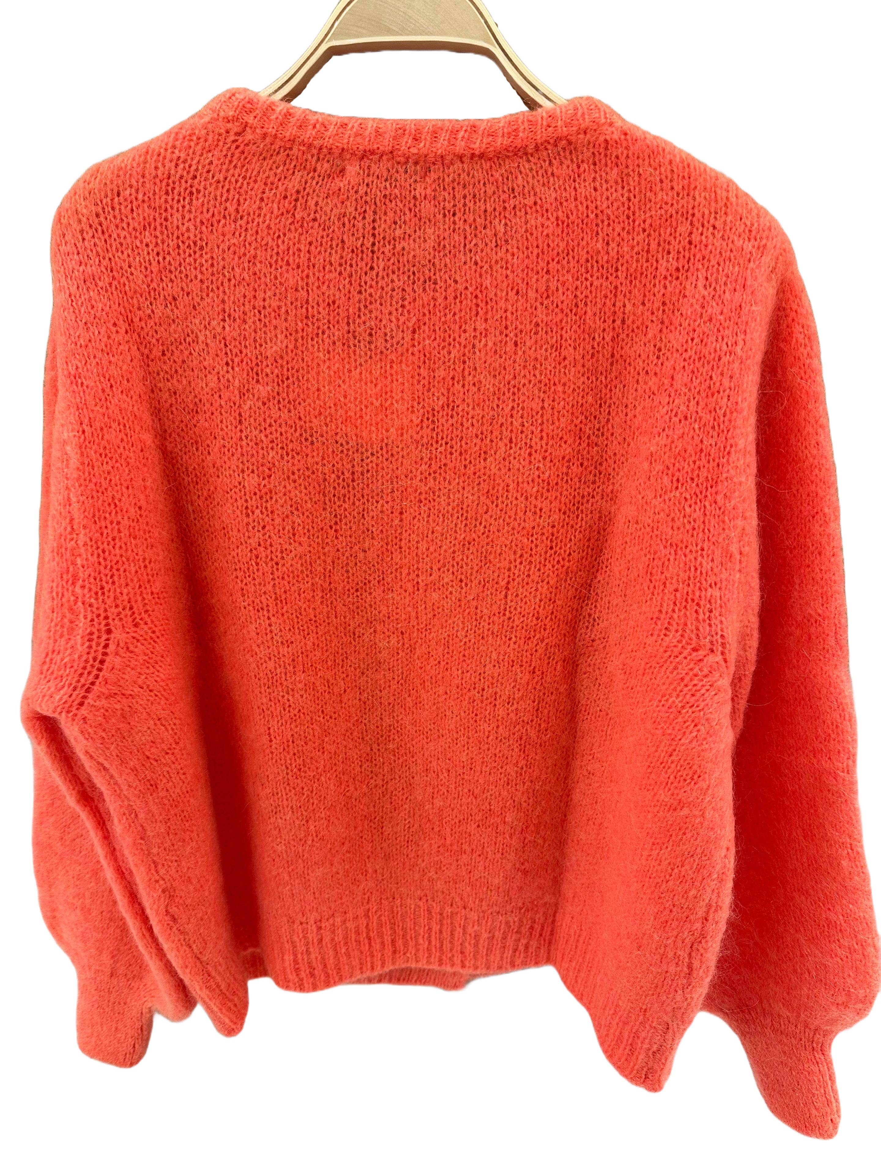 Orice – Großhandel Strickjacke – Damen – Langärmelige Baby-Mohair-Strickjacke von Orice6