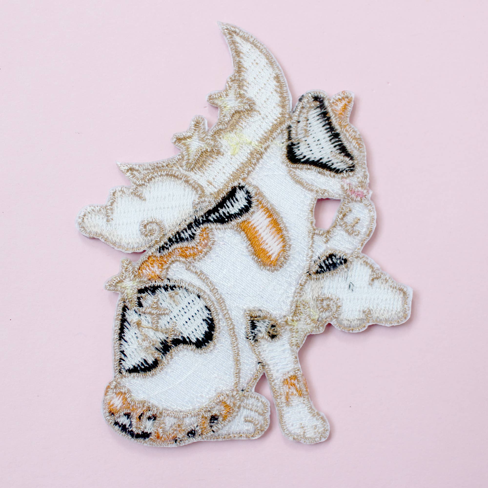 Glitter Punk – wholesale Patch – Calico Cat Embroidered Iron-on Patch6