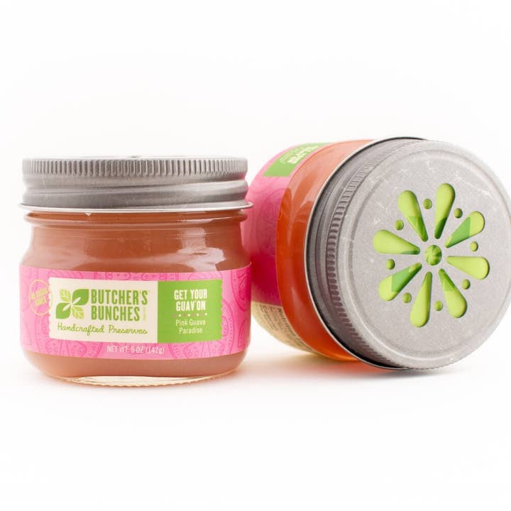 5 Oz Get Your Guav on Preserves for wholesale by Butcher’s Bunches’s handcrafted Preserves