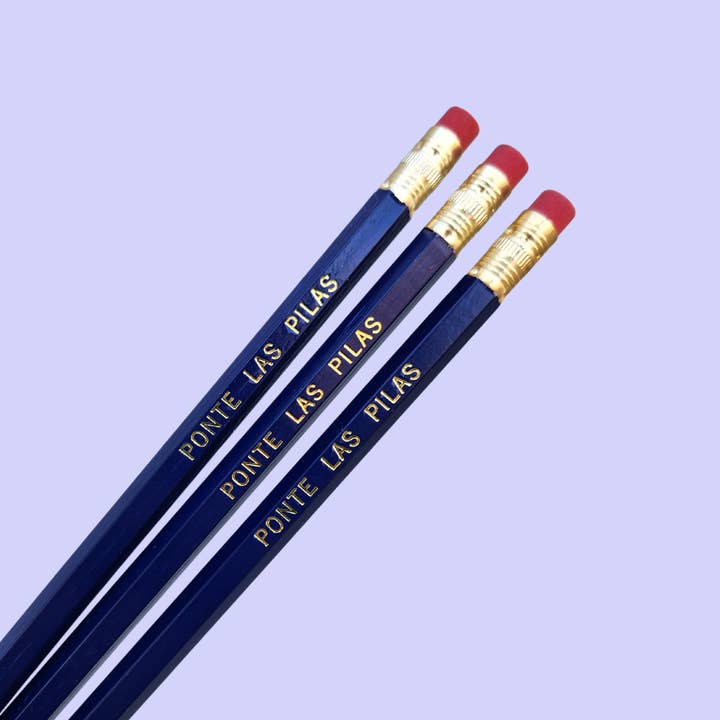 Ponte Las Pilas Pencil for wholesale by Ana Karen Loves Paper