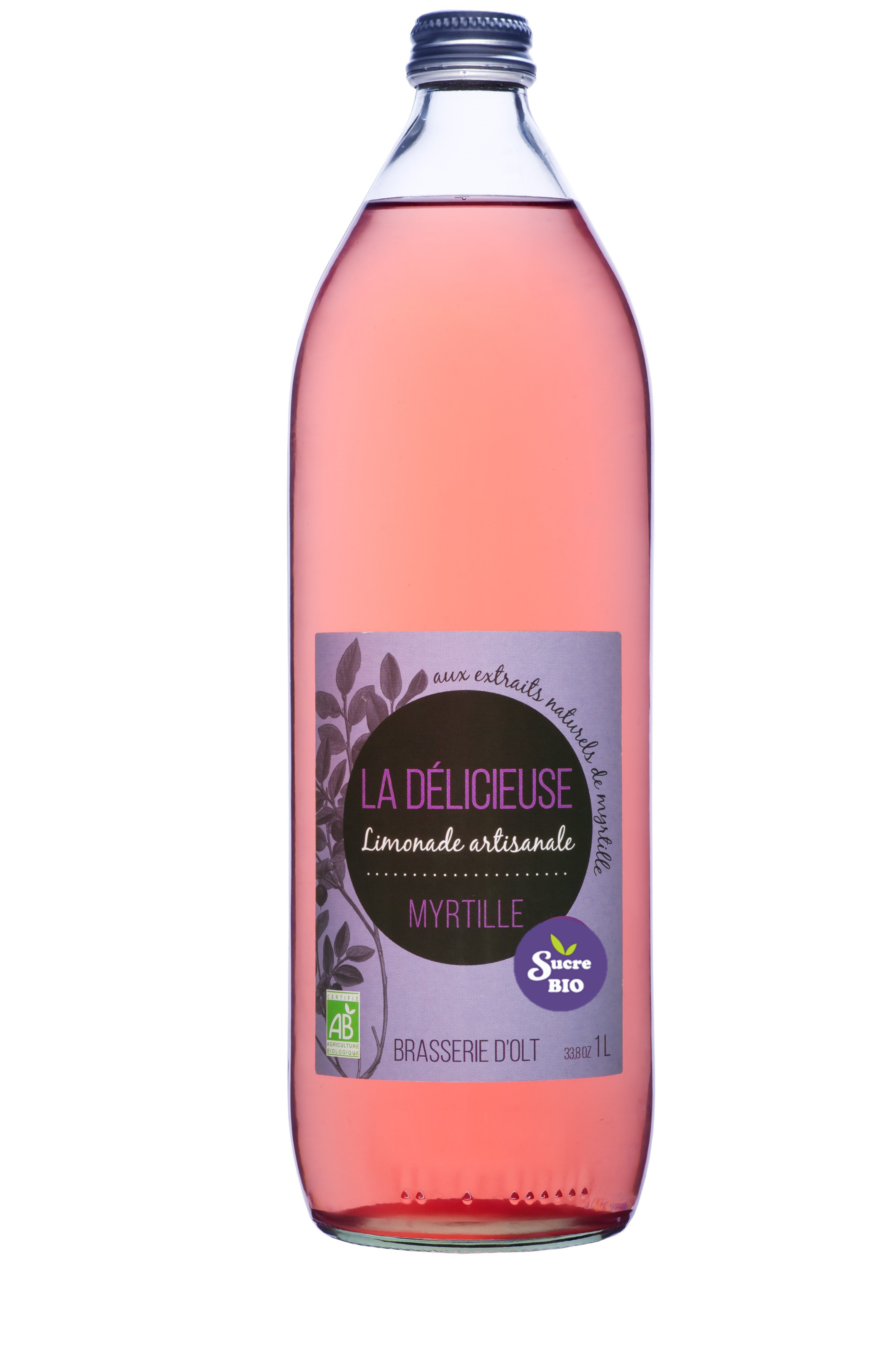 Brasserie d'OLT - Wholesale Soda/Carbonated Drink - The Delicious Organic Blueberry Lemonade 275 ml1