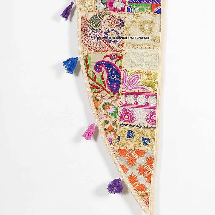 GYPSY STUDIO - Wholesale Tapestry/Textile - Handmade Patchwork Wall Tapestry Door Decorative Valance2