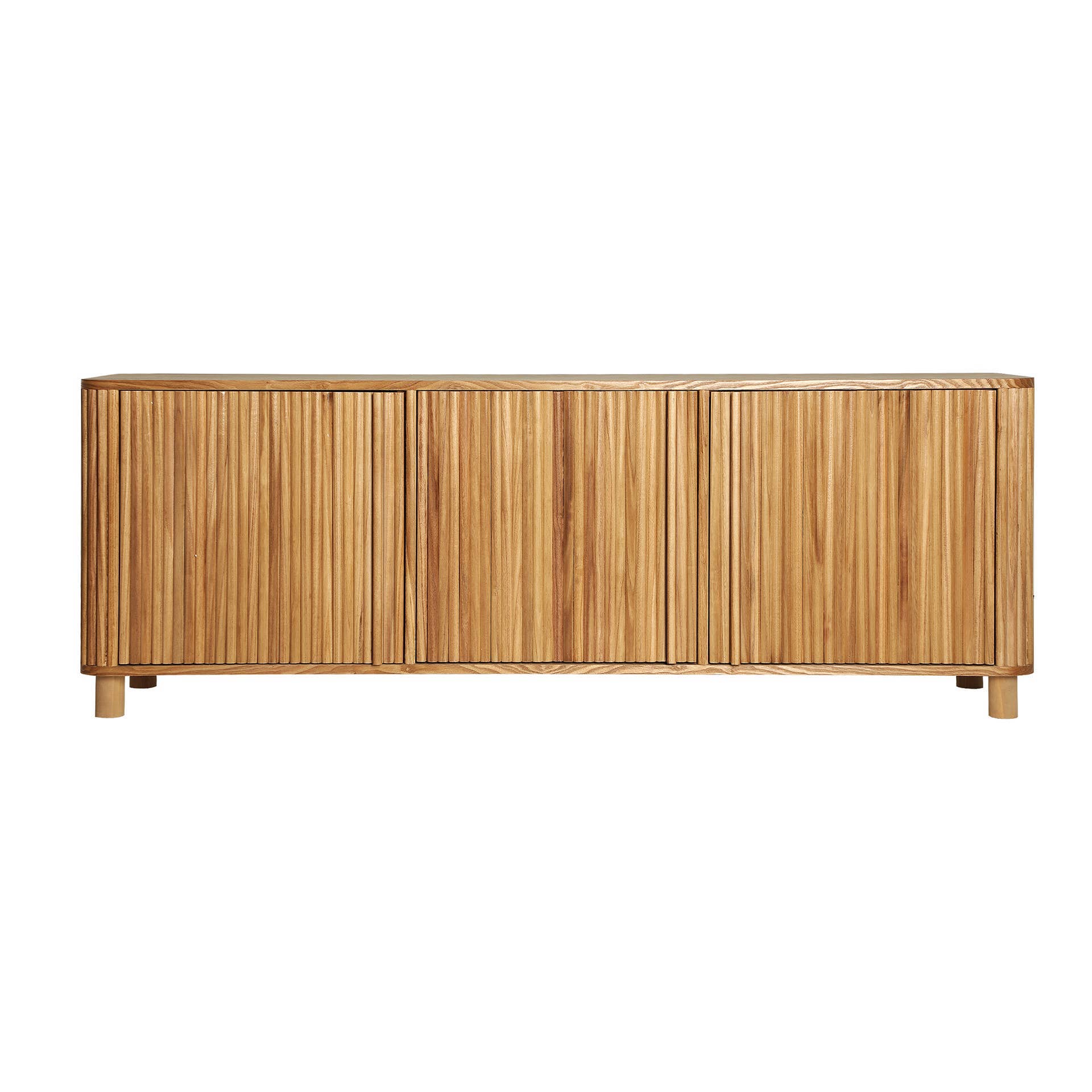 Kodu Home Design - Wholesale Console Table - Light Brown DM Wood TV Cabinet, 160x40x56cm0