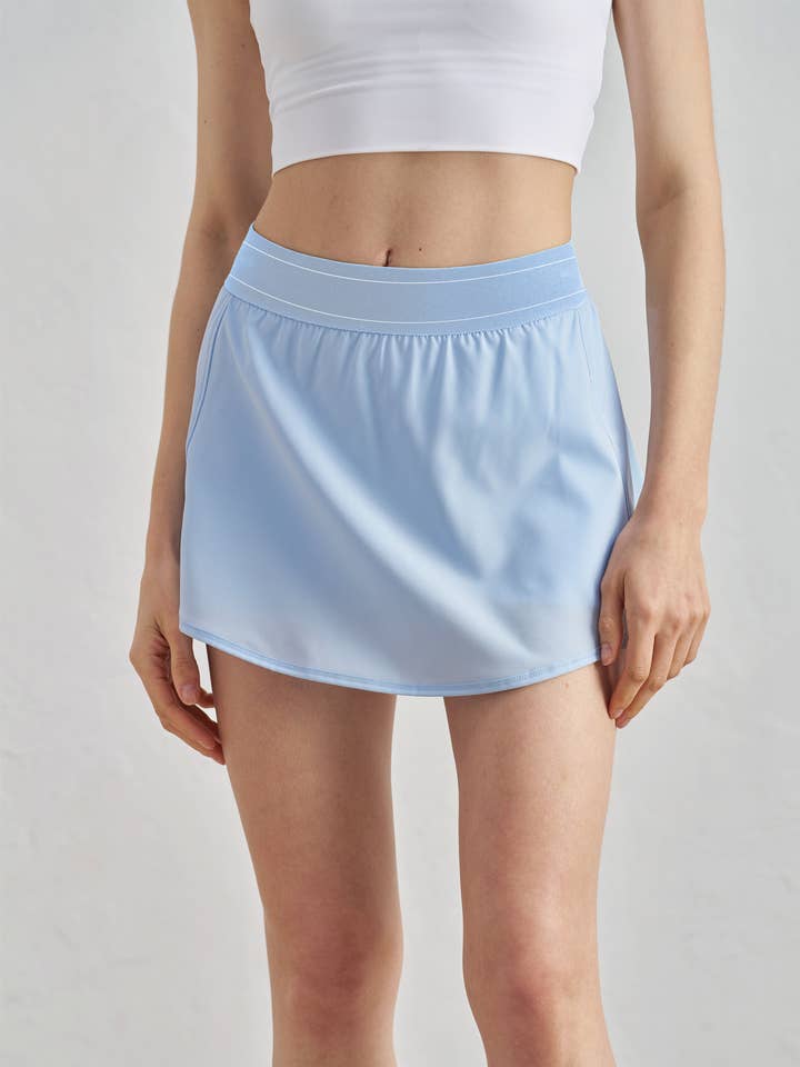 Blair Contrast Waistband Active Skirt for wholesale by 91thelabel