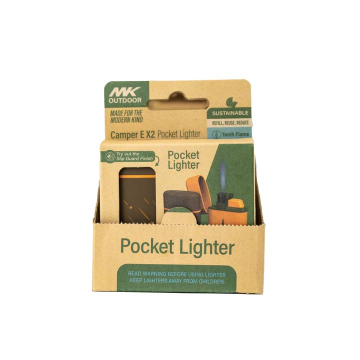 MK Lighter Company - Vente Briquets - Série MK Lighter Outdoor, Camper E Set 2PK, Torch Flame2
