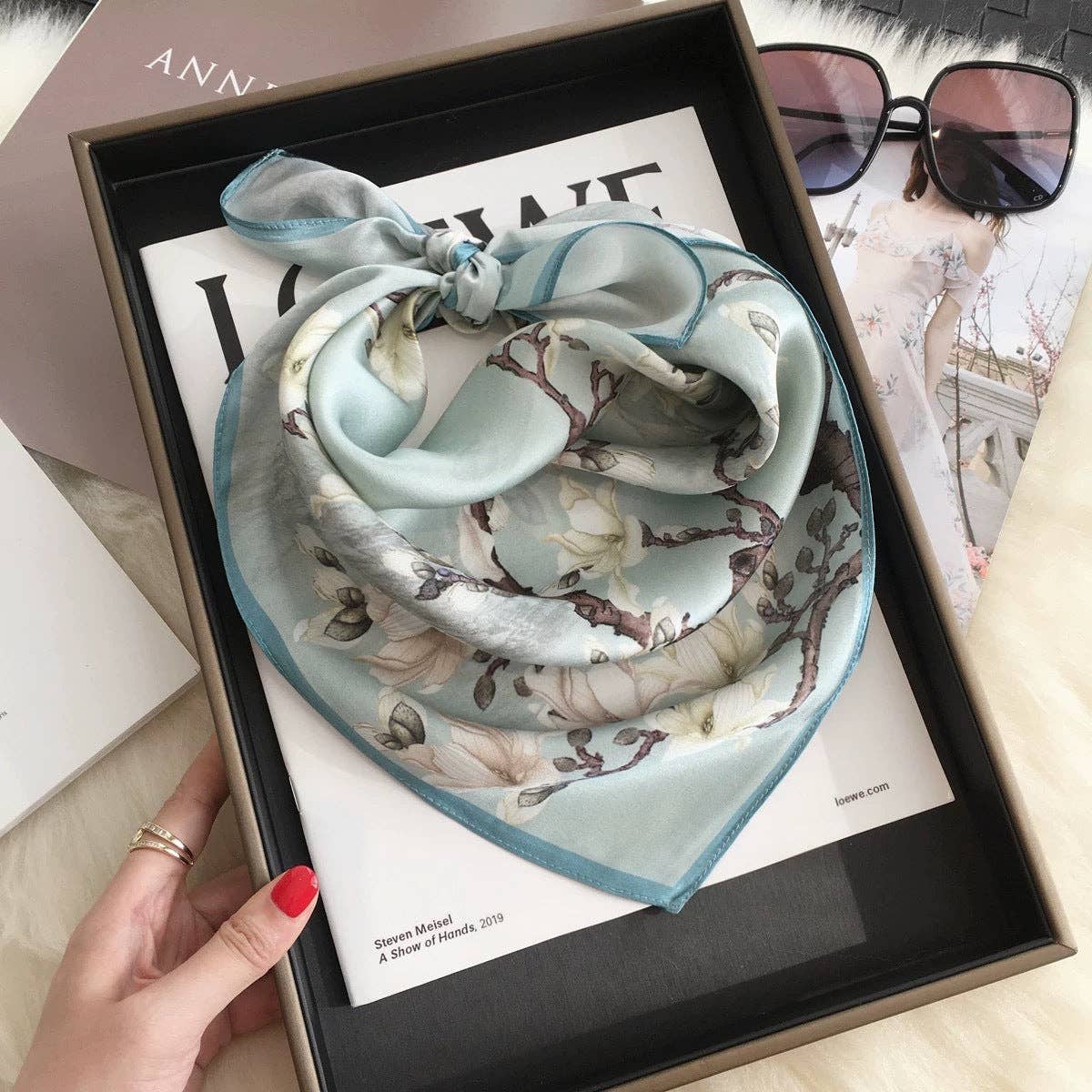 Marayn - Wholesale Scarf - Women's - Korean Silk Scarf Chic Style Elegant Gift21