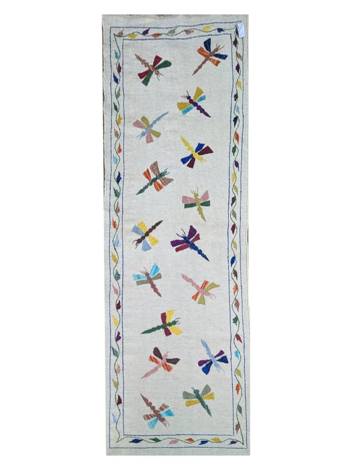 Suzani håndbroderet kilim - Størrelse: 73 x 235 cm for engroshandel hos Imaco Rugs