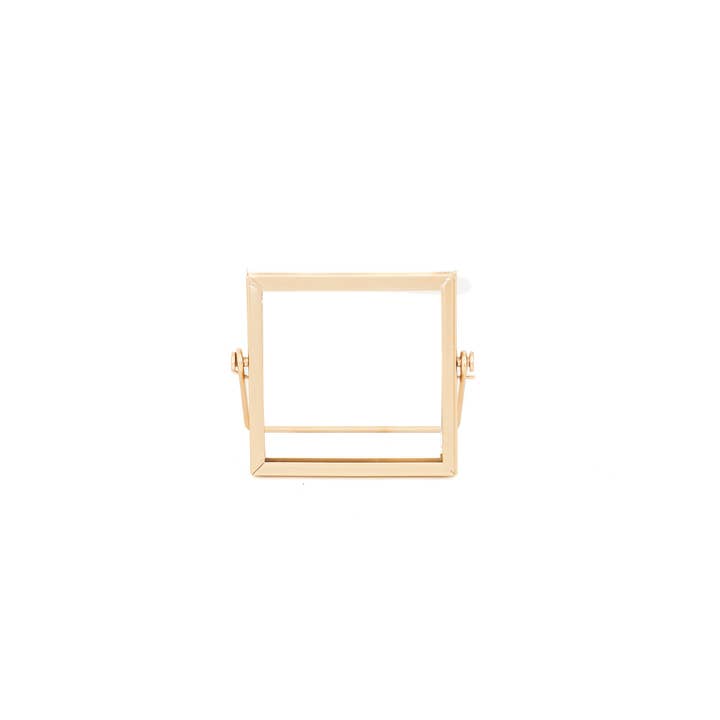 Housevitamin bv – wholesale Bildram – Fotoram - Metall/Glas - Guld - 12x1,5x10,5cm