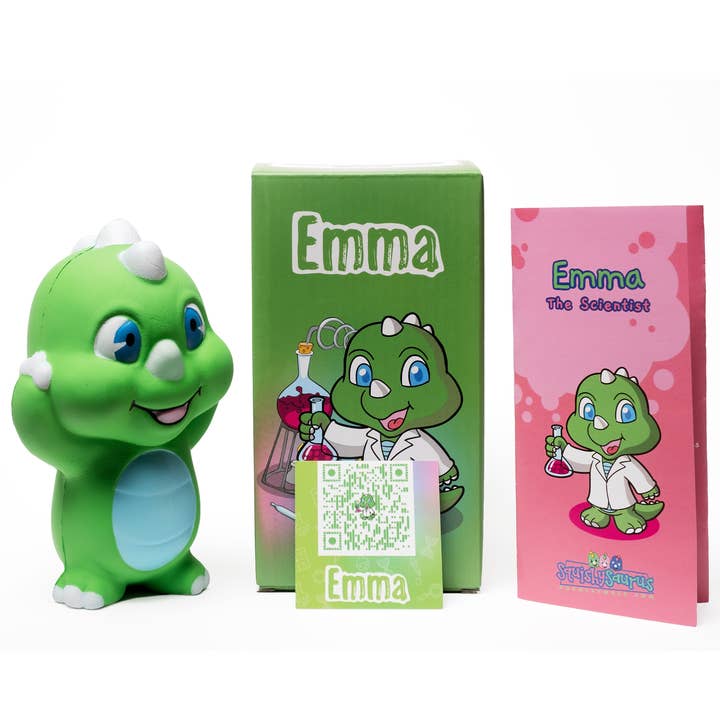 Emma the Scientist for wholesale by Squishysaurus