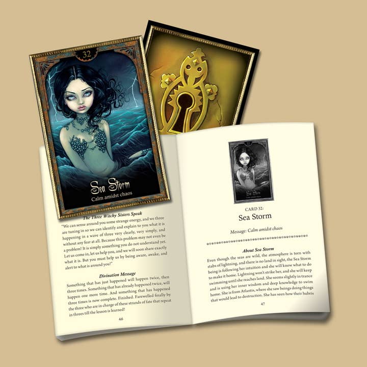 Simon & Schuster - Wholesale Tarot Cards - Oracle of Shadows and Light by Lucy Cavendish
