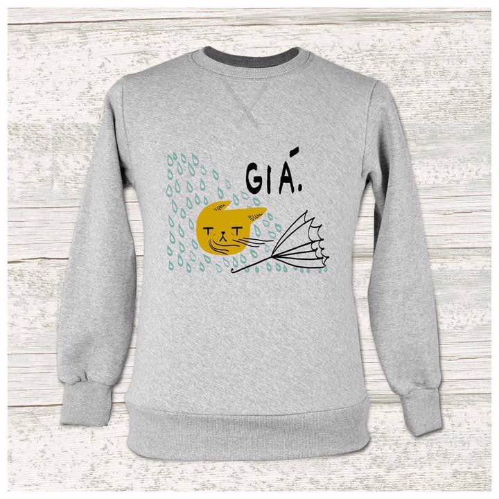 Gia Gatto Mand Rund hals Sweatshirt for engroshandel hos Collecteeve