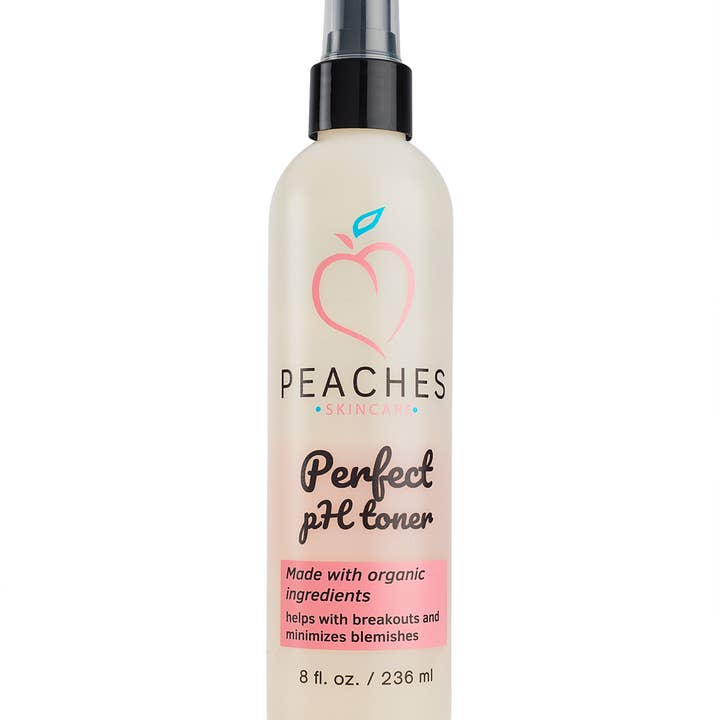 Peaches Skin Care Perfect pH Toner Made for wholesale by Peaches Skincare