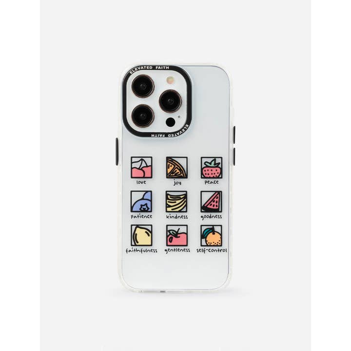 Elevated Faith - Wholesale Phone Case - Women's - Clear Fruit of the Spirit Phone Case