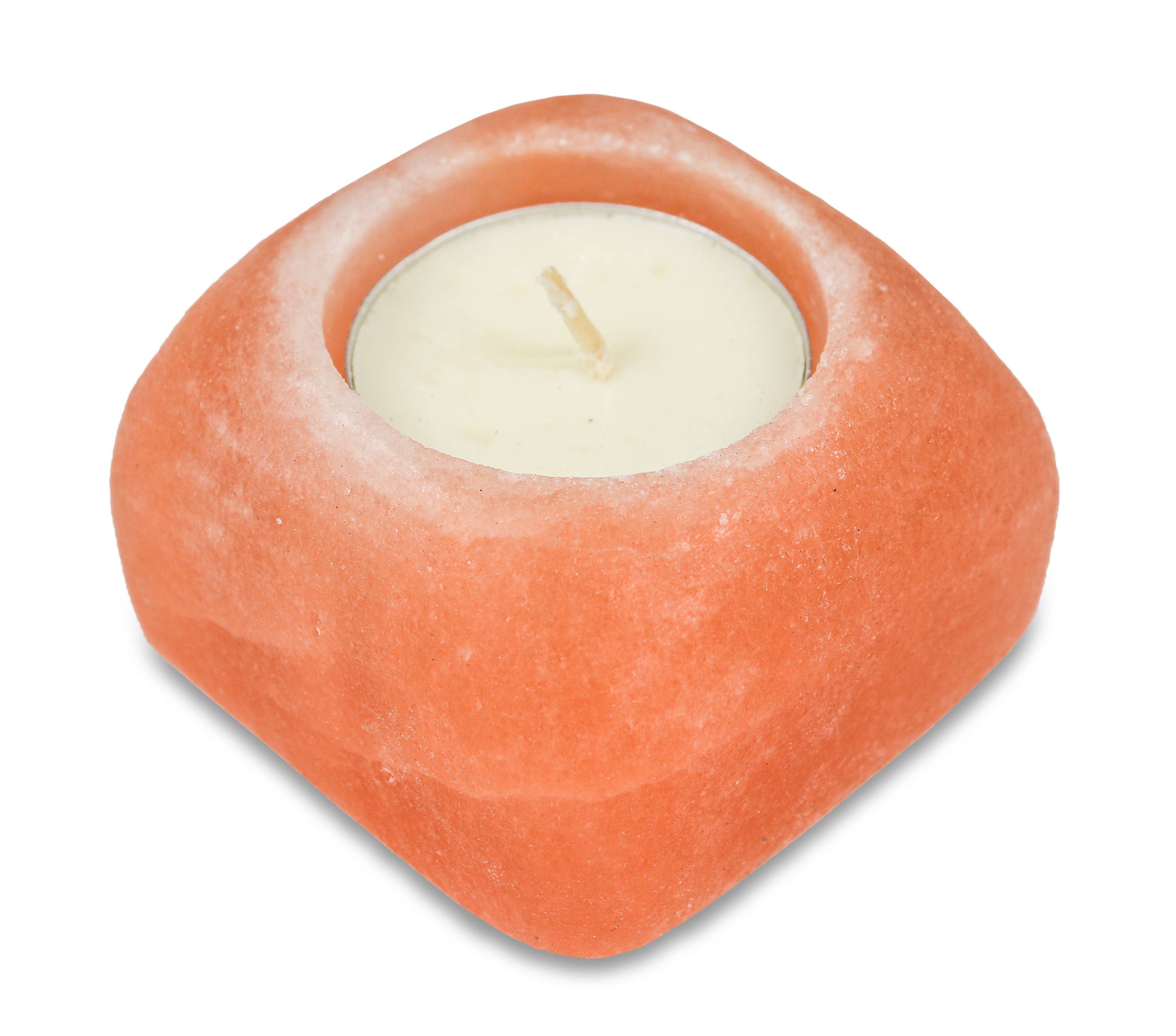 Himalayan Secrets - Wholesale Candle Holder - Himalayan Salt Square Shape Tealight 2.5"3