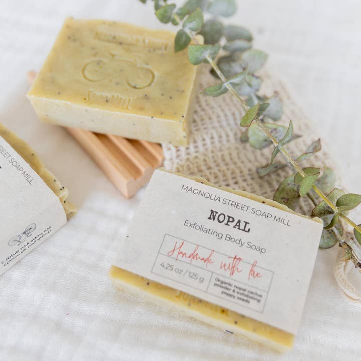 Magnolia Street Soap Mill - Wholesale Bar Soap - Nopal Exfoliating Soap0