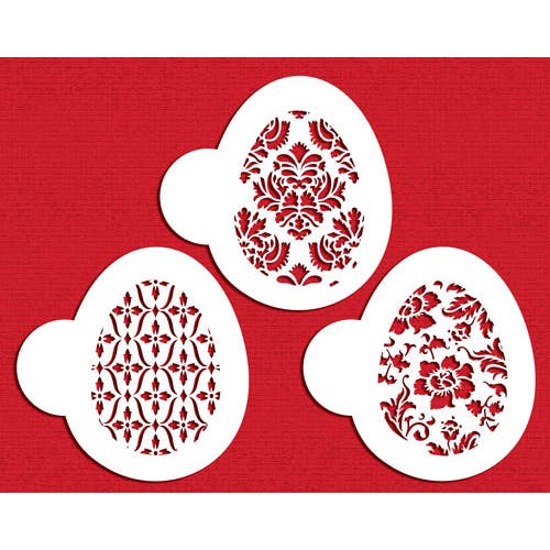 Chic Easter Eggs Stencil Set for wholesale by Designer Stencils