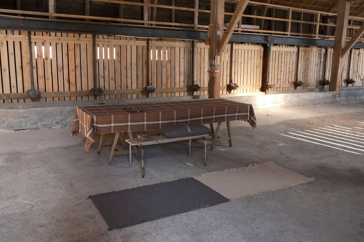 Libeco Home - Wholesale Area Rug - Construction Rug Natural/Charcoal 80x270cm