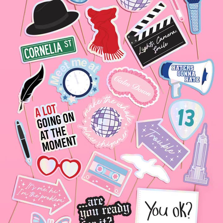 xo, Fetti - Wholesale Decal - Party Decorations - I'm the Problem Props - 26 pc. photo booth set0