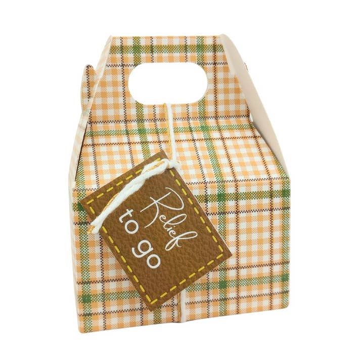 Auminay Naturals - Wholesale Gift Bag Set/Pack - Relief to Go Gift Set - Fall Plaid0