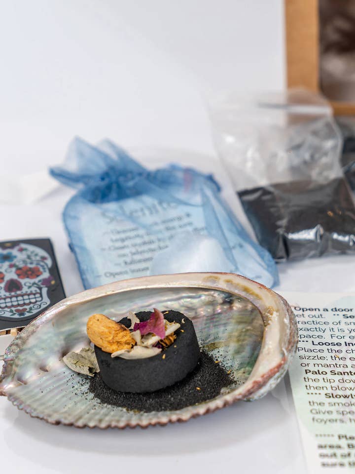 Reiki Charged Loose Incense Starter Kit for wholesale by Neena Makes Scents