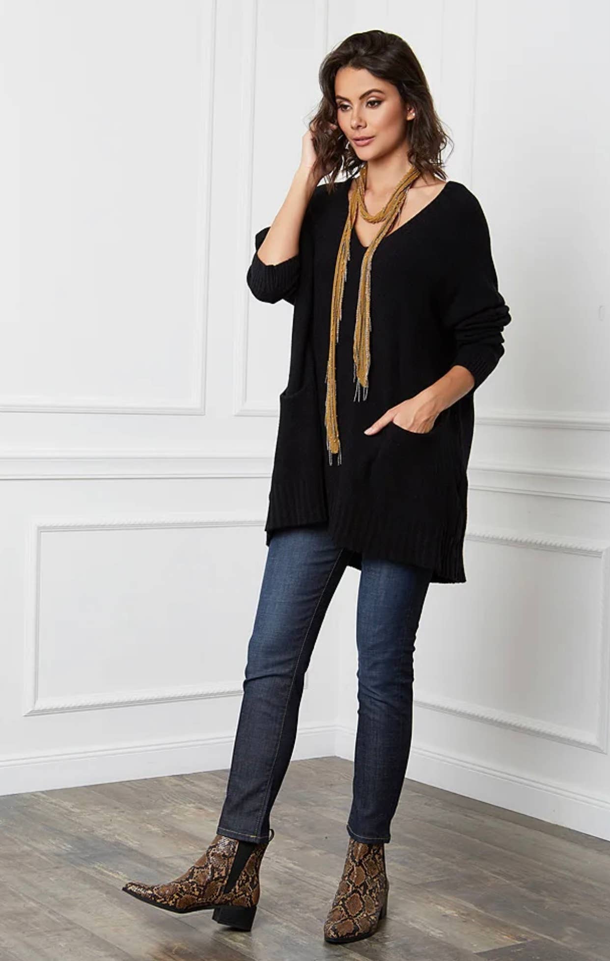 LÉA & LUC - Wholesale Tunic Sweater - Women's - REF.1001 Jumper38