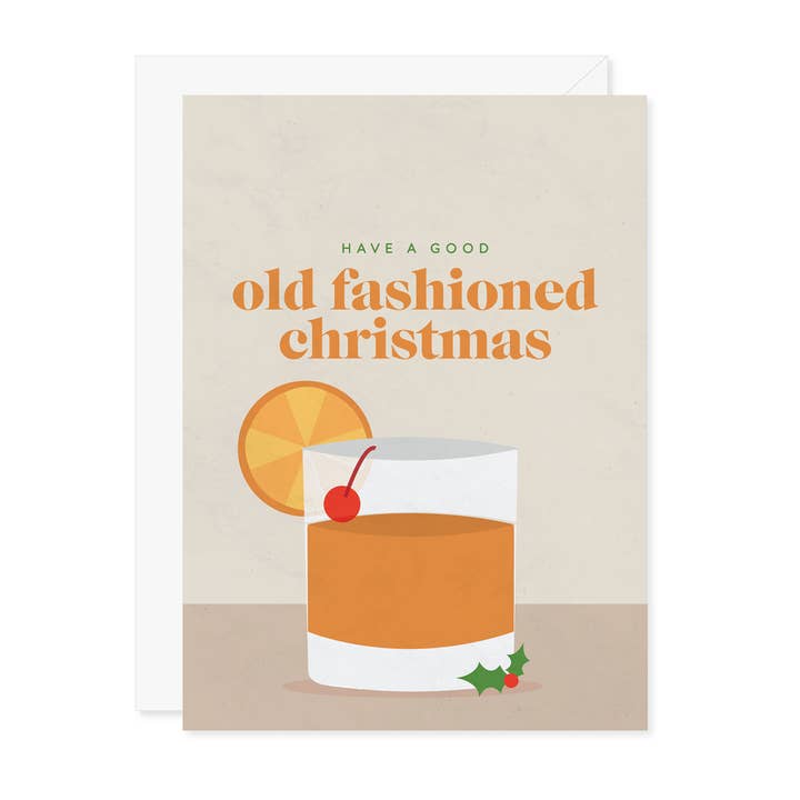 Haben Sie eine gute altmodische Weihnachtsgrußkarte für den Großhandel von Carmela & Co.