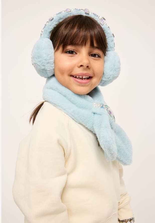 Super Smalls - Wholesale Scarf - Kids - Disney Elsa Plush Scarf