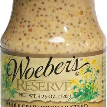 Hudson Meat Company - Wholesale Mustard - MUSTARD RESERVE DIJON WHL GRAN - WOEBER