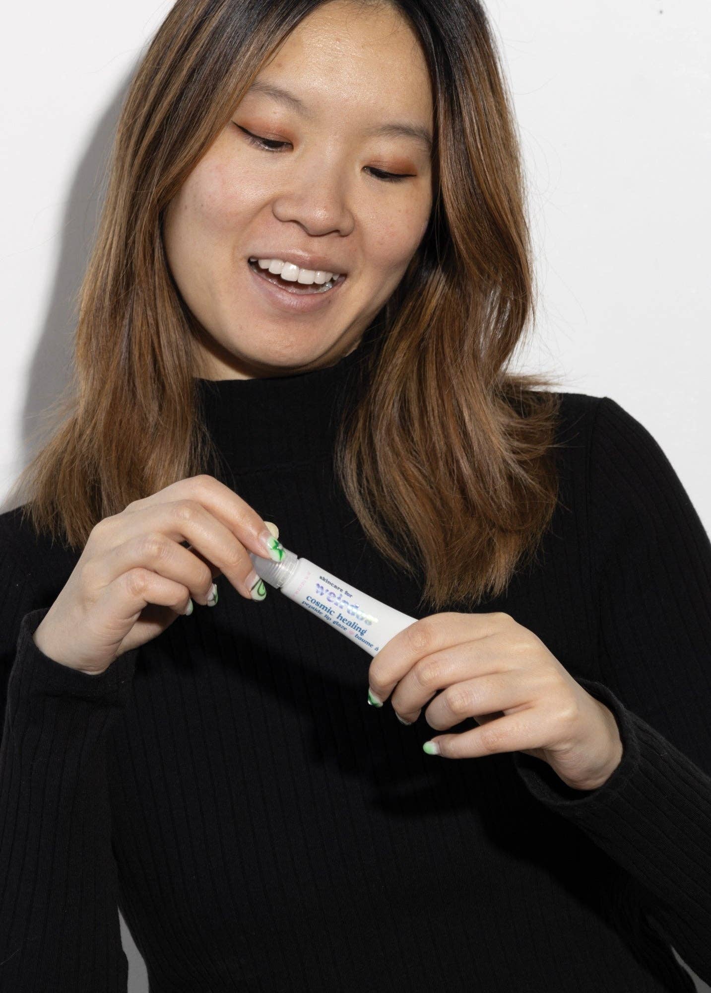 Skincare for Weirdos - Wholesale Lip Gloss - Peptide Lip Glaze – Hydrating Vanilla Softee (10ml)1