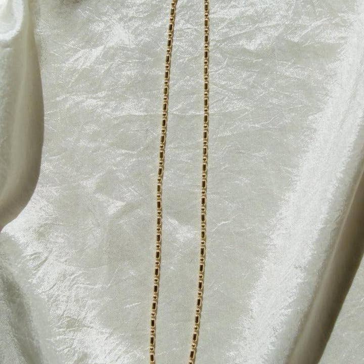 Dea Dia - Wholesale Schakelketting - Gouden vintage ketting met kogelketting4