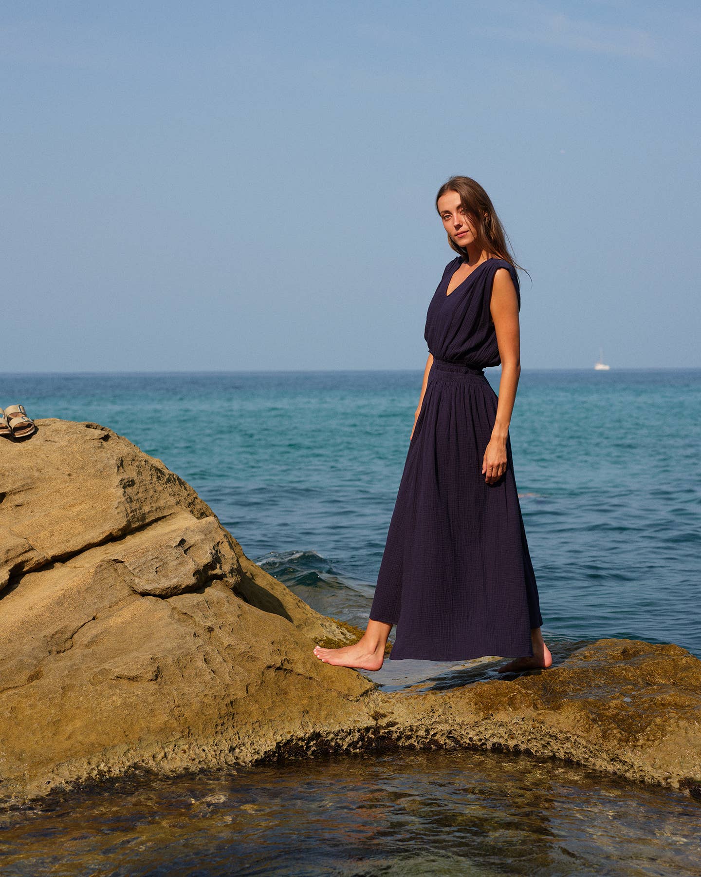 CECILIA SÖRENSEN - Wholesale Dress - Women's - 789 ACACIA Dress in organic cotton muslin9