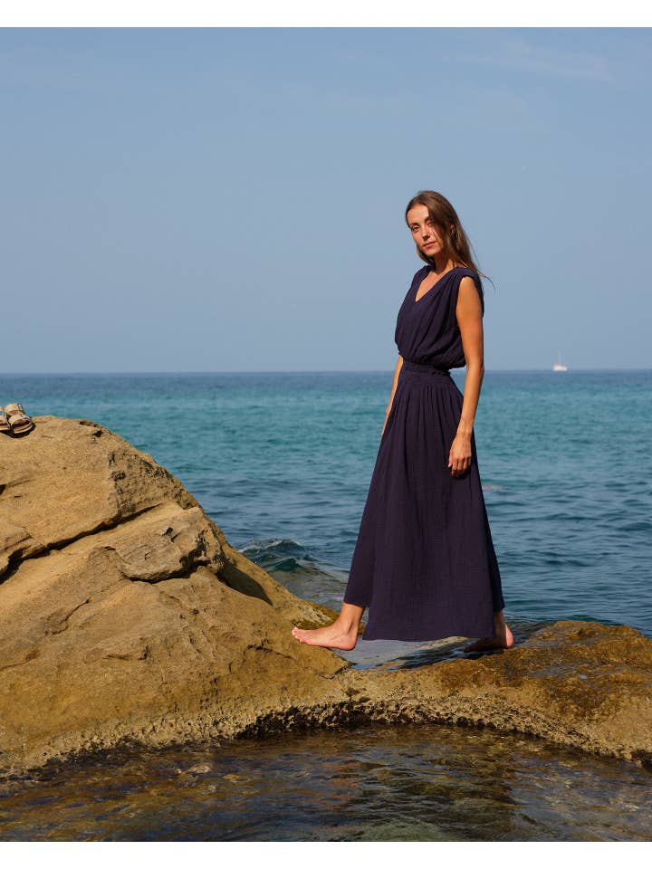 CECILIA SÖRENSEN - Wholesale Dress - Women's - 789 ACACIA Dress in organic cotton muslin9