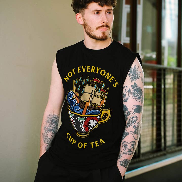 Inte allas kopp te framtryck ärmlös t-shirt (unisex) för wholesale av Broken Society