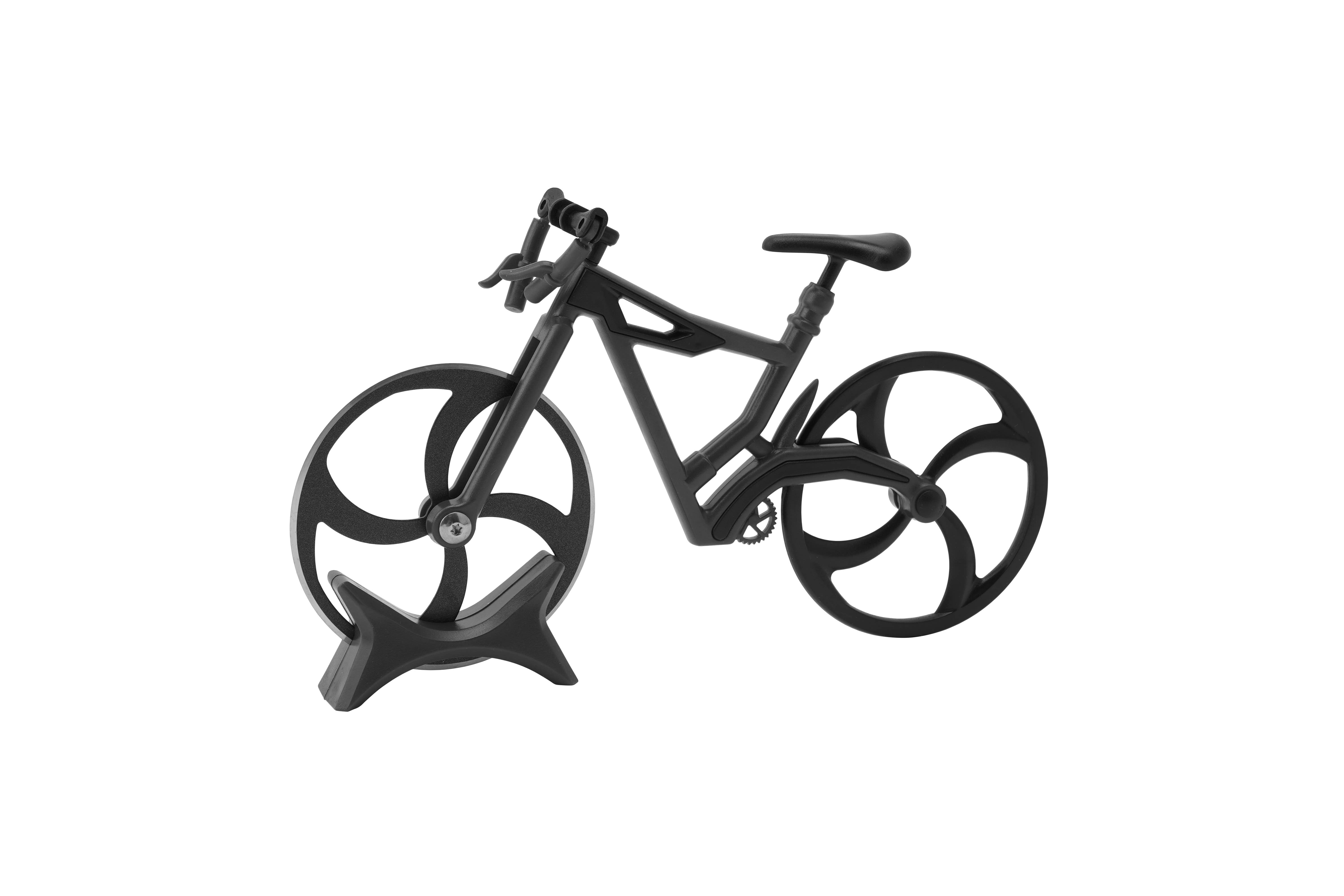 CGB Giftware - Wholesale Pizza Wheel - Dapper Chap 'King Of The Pizza' Bike Pizza Cutter4