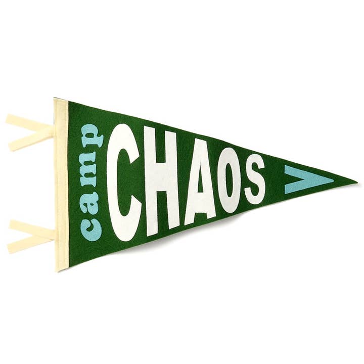 Pineandbear - Wholesale Flag - Camp Chaos Pennant Flag1