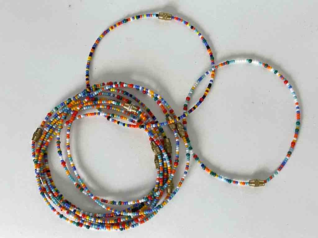 The Niger Bend - Vendita all'ingrosso Bracciale con perline - Singolo filo, braccialetto con perline di colore singolo13