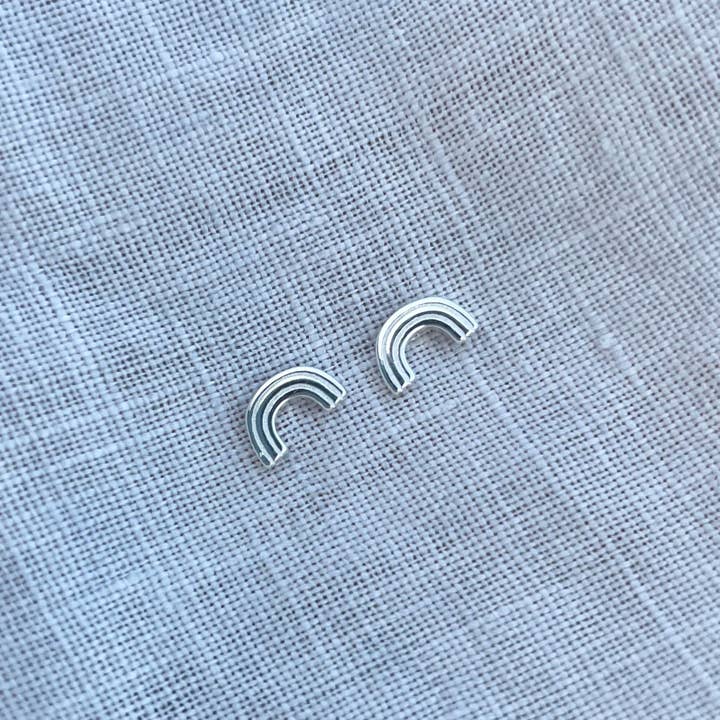 Rainbow Studs | Prata por atacado de Naked Sage