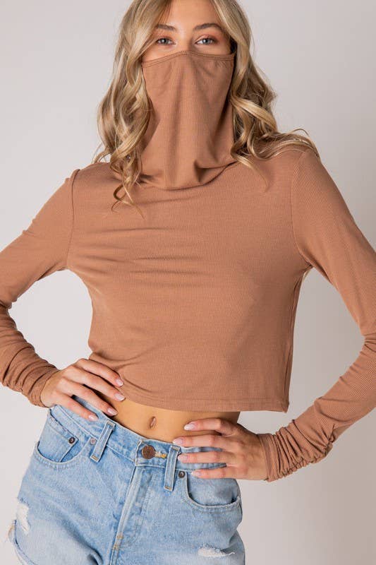 STYLE RACK - Wholesale Gebreide top - Dames - Selena gezichtsmasker Crop Top7
