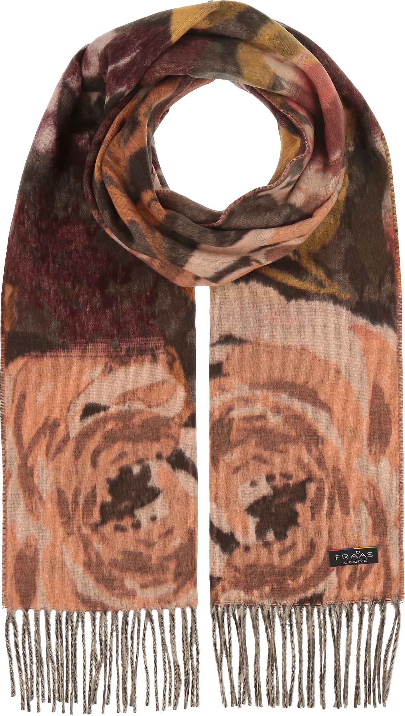 FRAAS - The Scarf Company - Vente Écharpe – femme - Romantic Roses Cashmink0