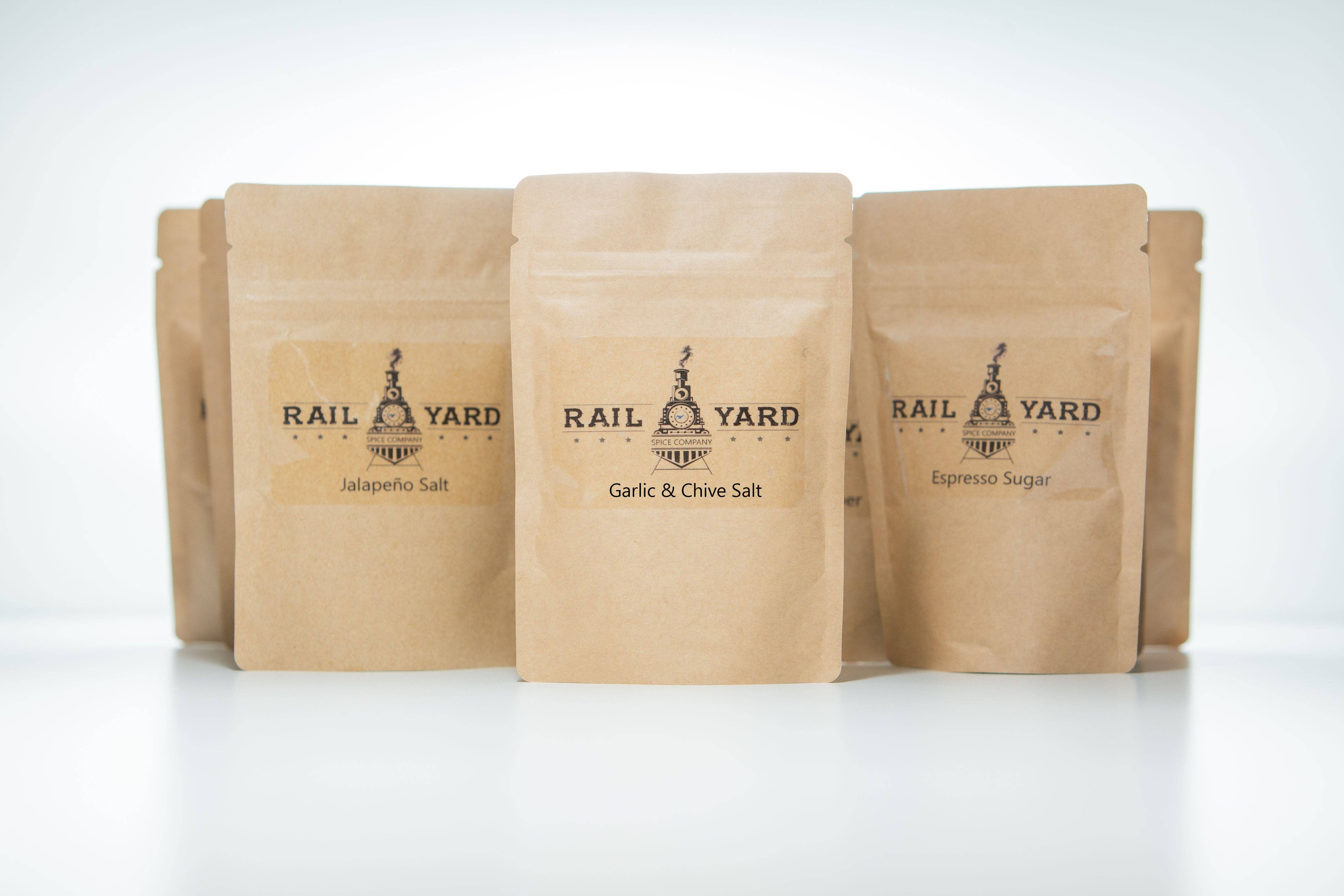 Railyard Spice Company - Wholesale Salt - Garlic & Chive Salt