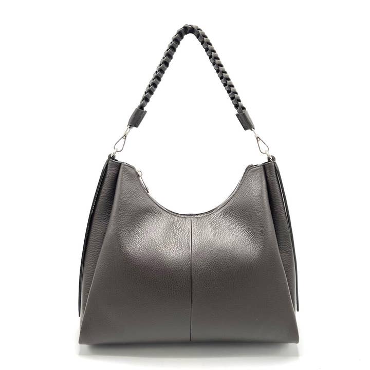 Suie Valentini srl - Wholesale Shoulder Bag - Women's - Genuine leather shoulder bag with strap, Made in Italy, art. 1126489