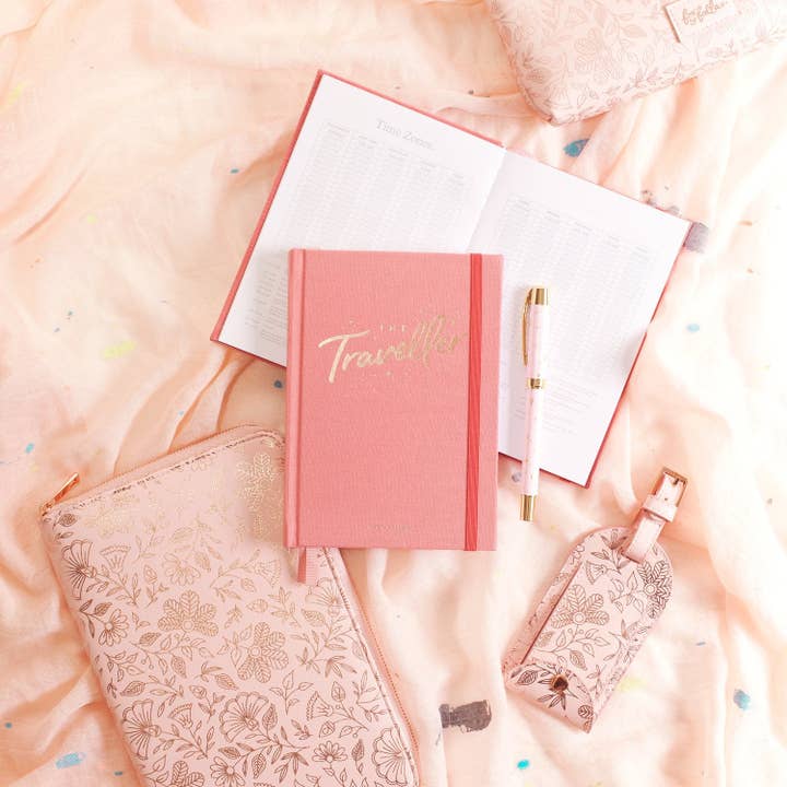 Fox & Fallow - Vendita all'ingrosso Diari/agende - Il diario di viaggio Traveller Mini - Dusty Rose