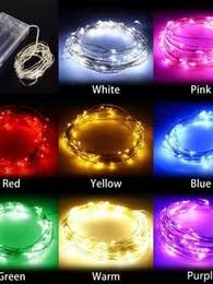 20 vita LED-ljusslingor för wholesale av LA EVENT DECOR SUPPLY