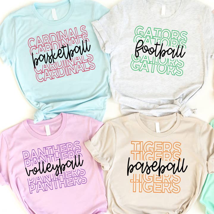 Mirror Team // SPORTS Personalized for wholesale by Lucky Llama Creations