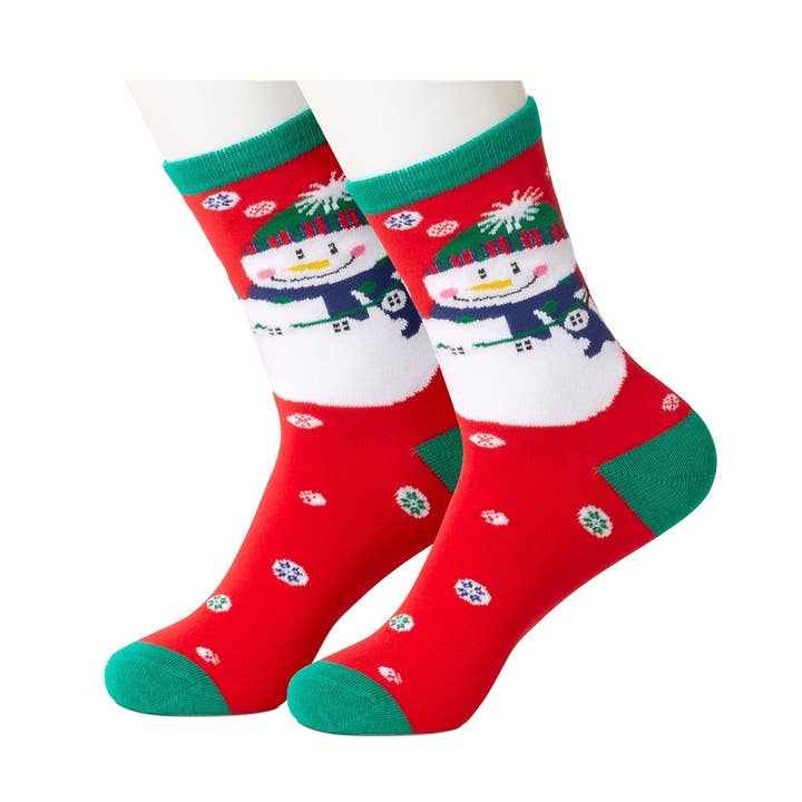 Calcetines Mujer Muñeco de Nieve para venta al por mayor de Beau Ties of Vermont
