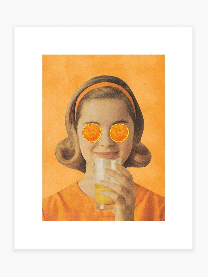 Vitamin See Art Print for wholesale by Julia Walck