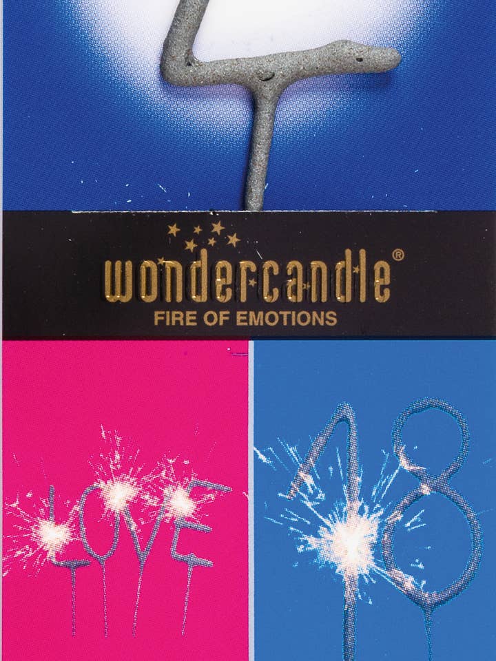 Z - Grey/Multicolor - Wondercandle® classic for wholesale by Wondercandle