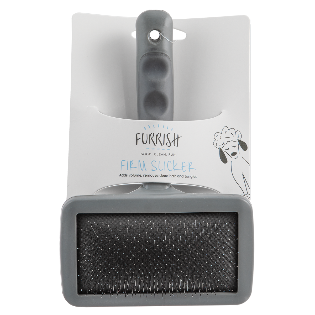 Furrish - Wholesale Pet Brush - Cat/Dog - Furrish Firm Slicker Medium1