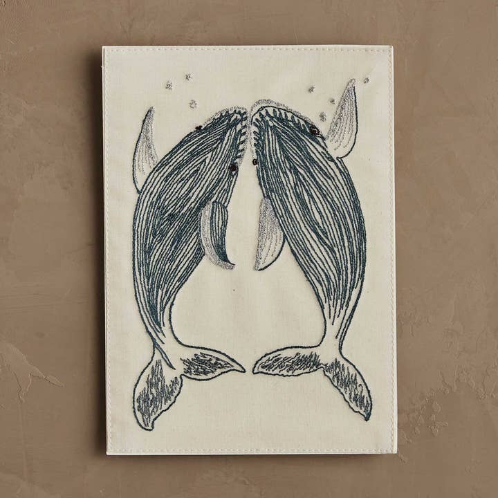 Humpback Whales Card for wholesale by Coral & Tusk